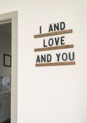 Large Wall Letter Board